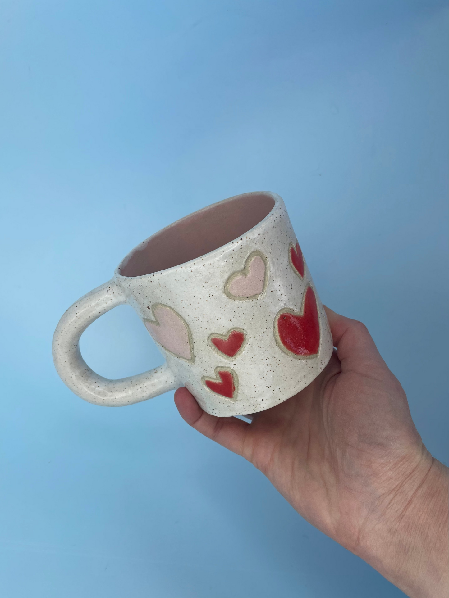 Large Heart Mug