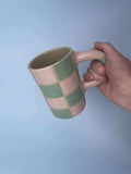 Watermelon Grid Mug