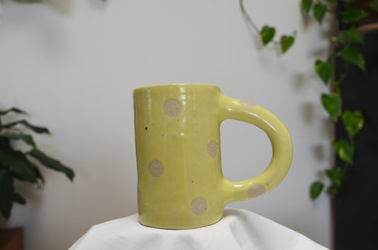 Lemon Polka Dot Mug