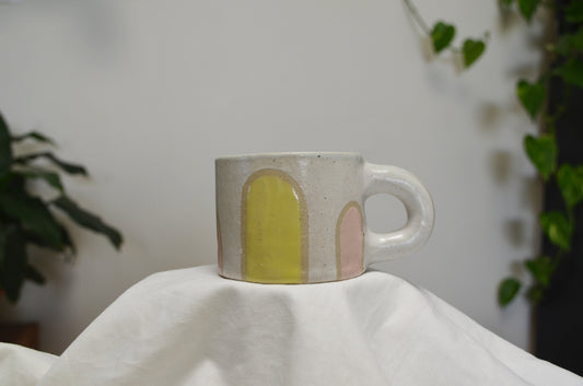 Pink Lemonade Retro Espresso Mug