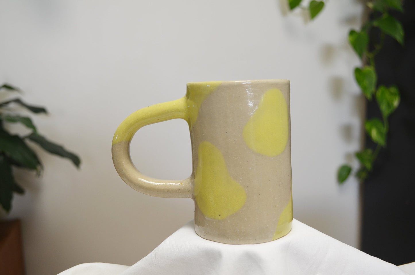 Lemon Cow Spot Mug