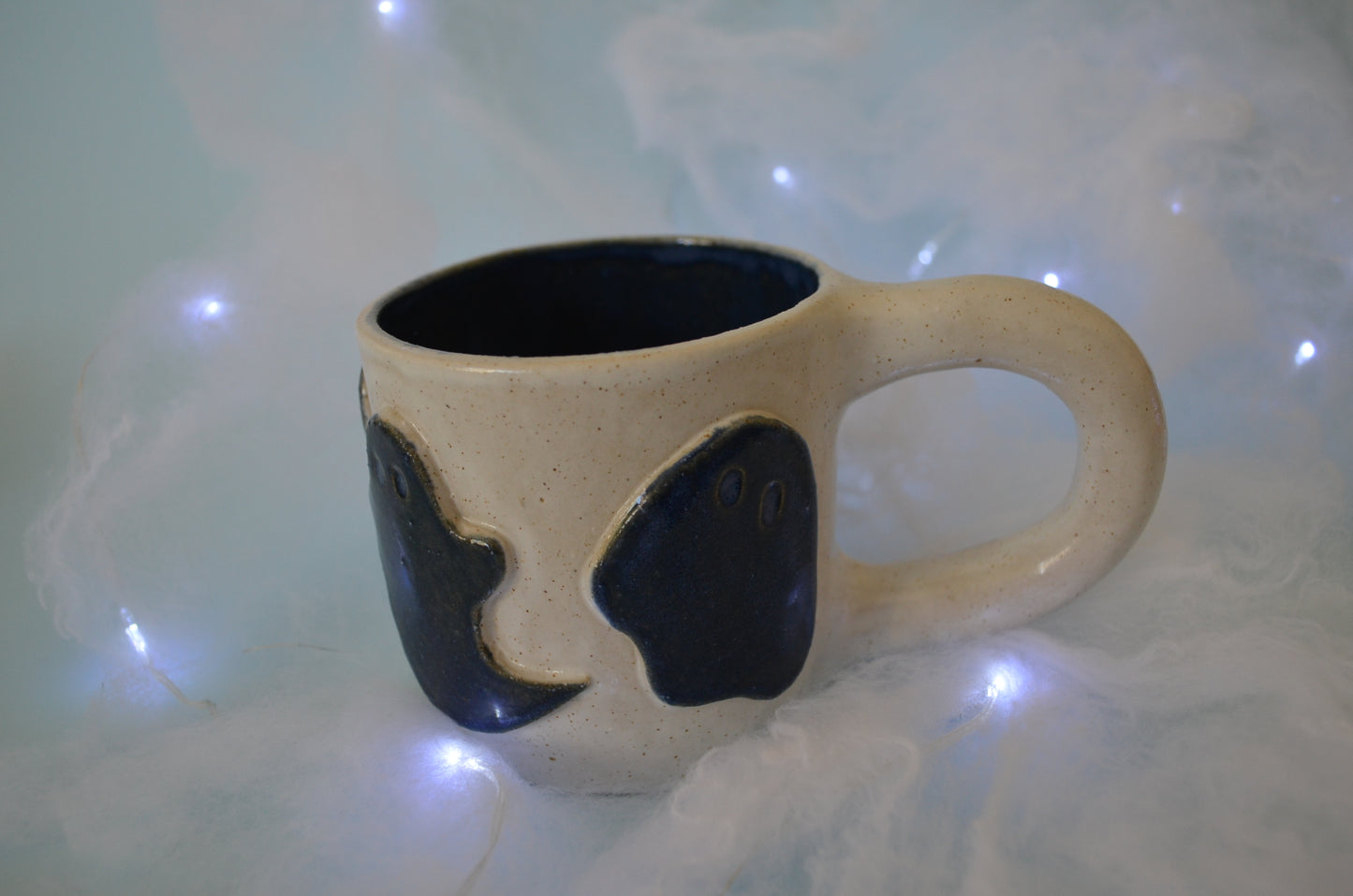 Midnight Blue Ghostie Mug 2