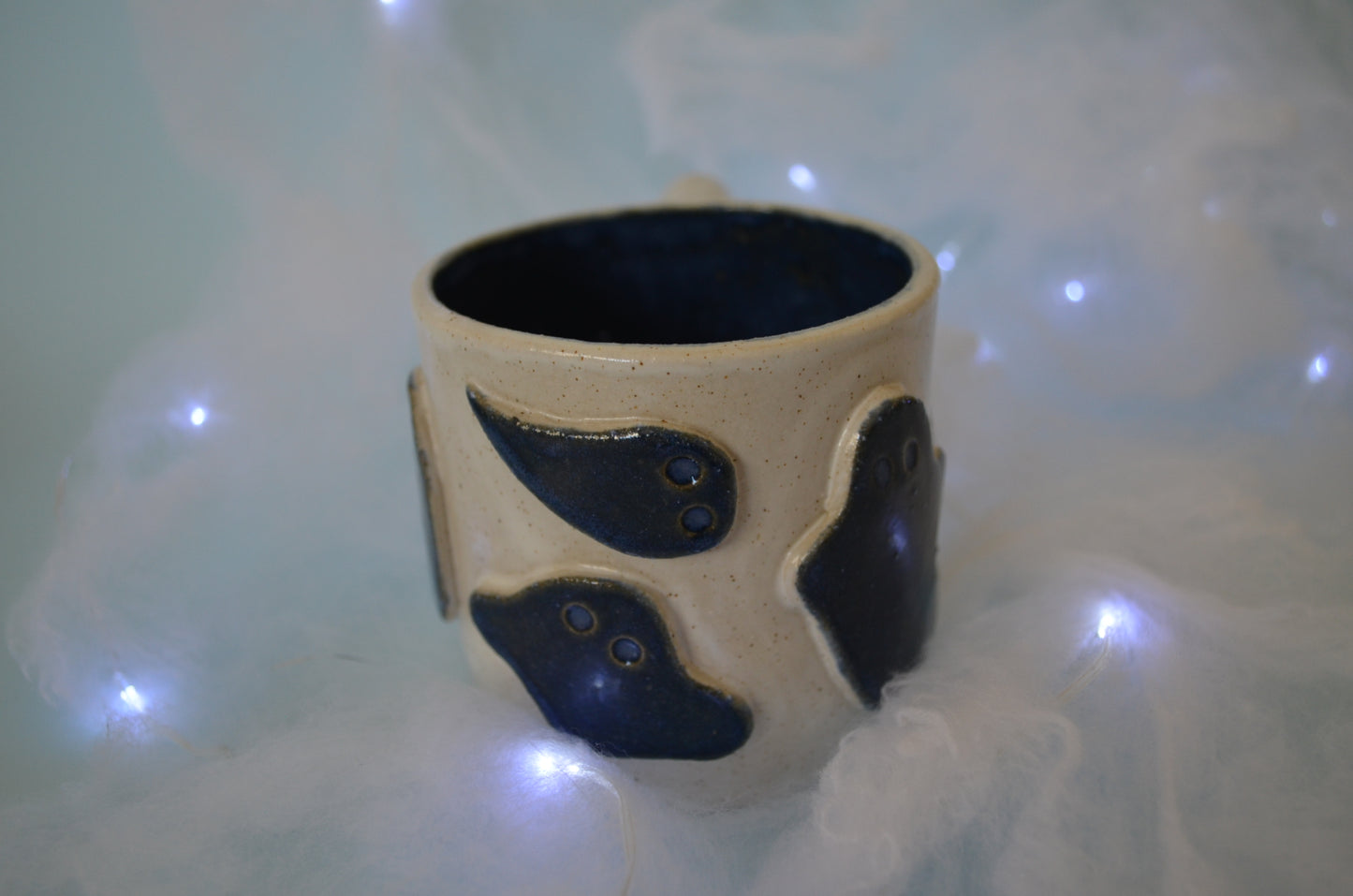 Midnight Blue Ghostie Mug 2