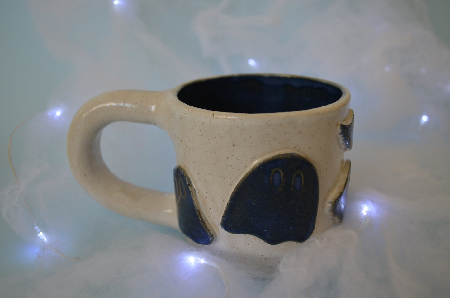 Midnight Blue Ghostie Mug 2