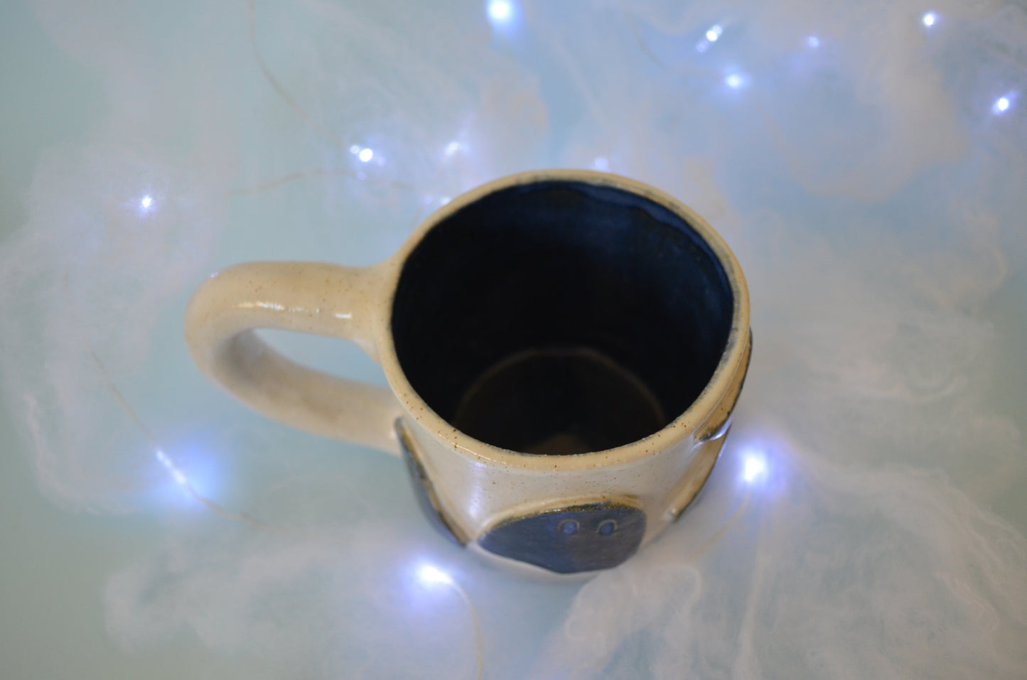 Midnight Blue Ghostie Mug 2