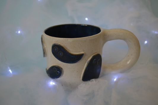 Midnight Blue Ghostie Mug 1