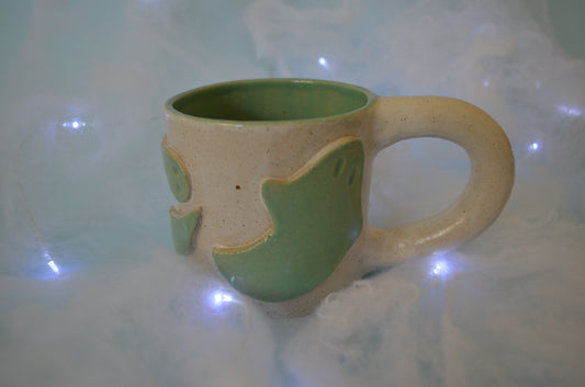 Slime Green Ghostie Mug