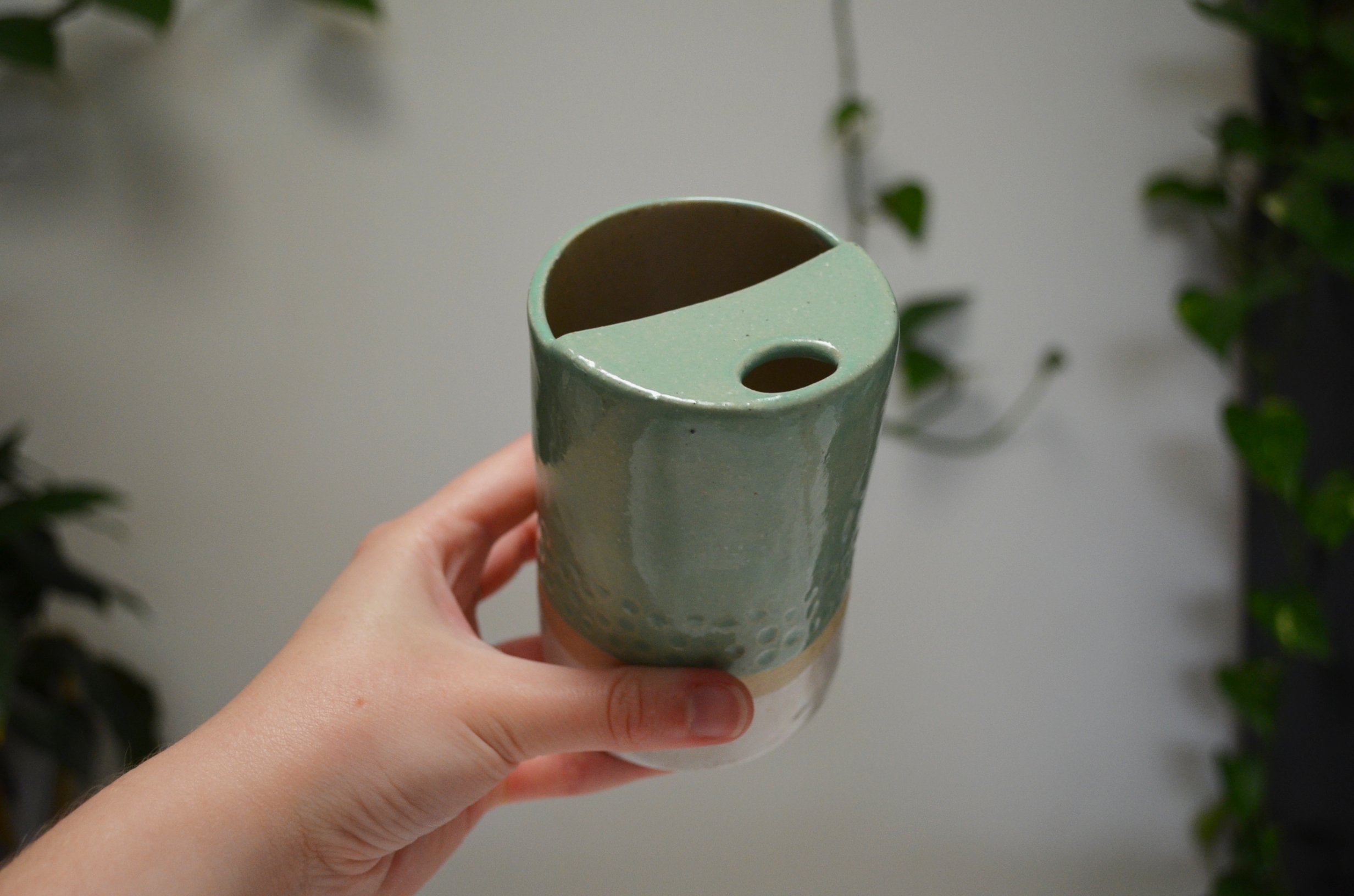 Pistachio Straw Tumbler
