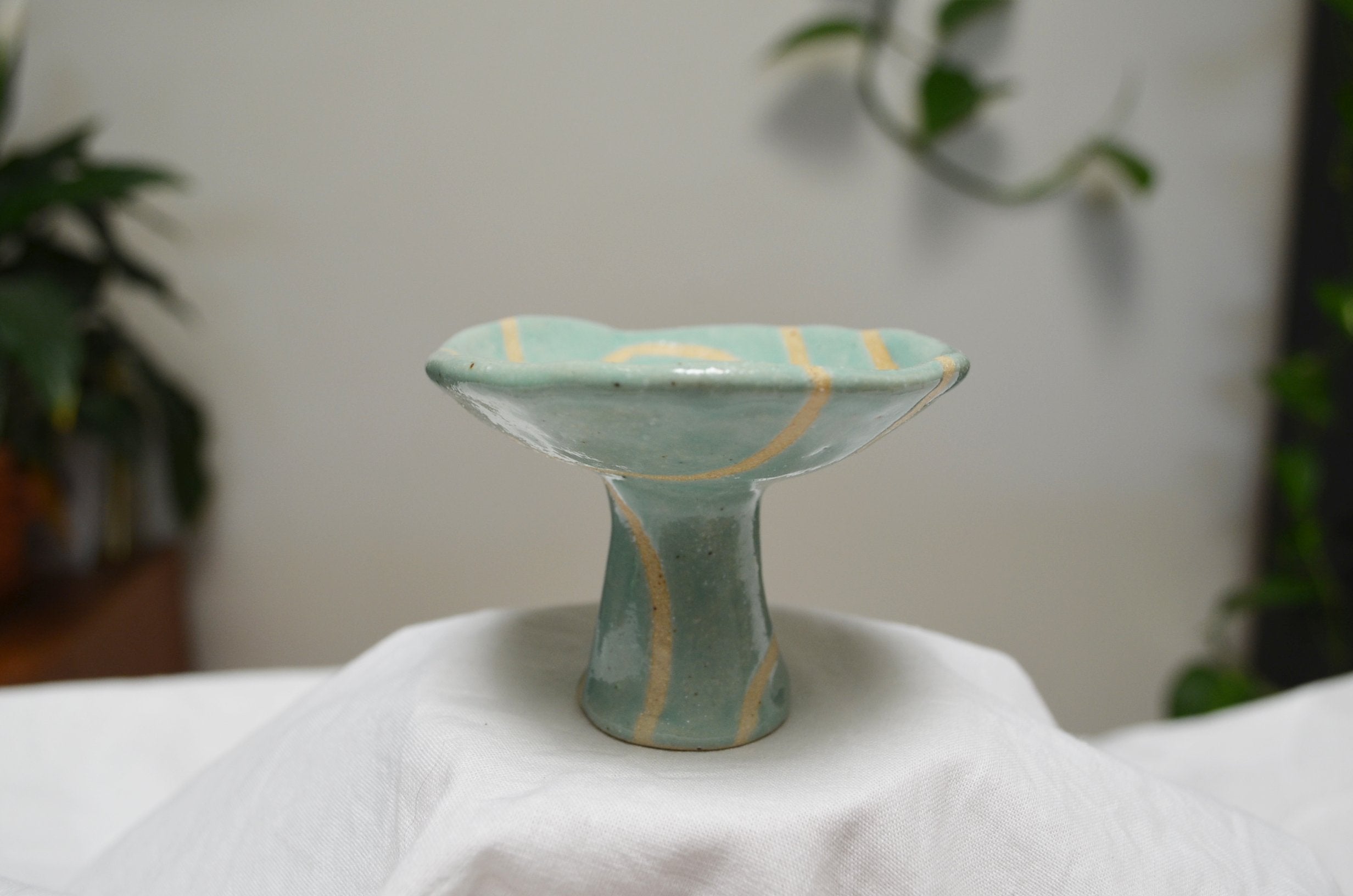Pistachio Mushroom Jewellery Tray