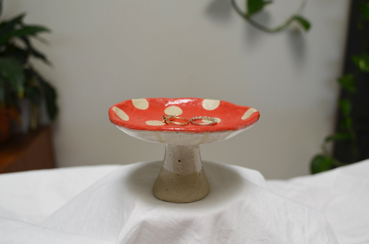 Mushroom Jewellery Holder