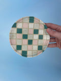 Bubblegum Tile Dessert Plate