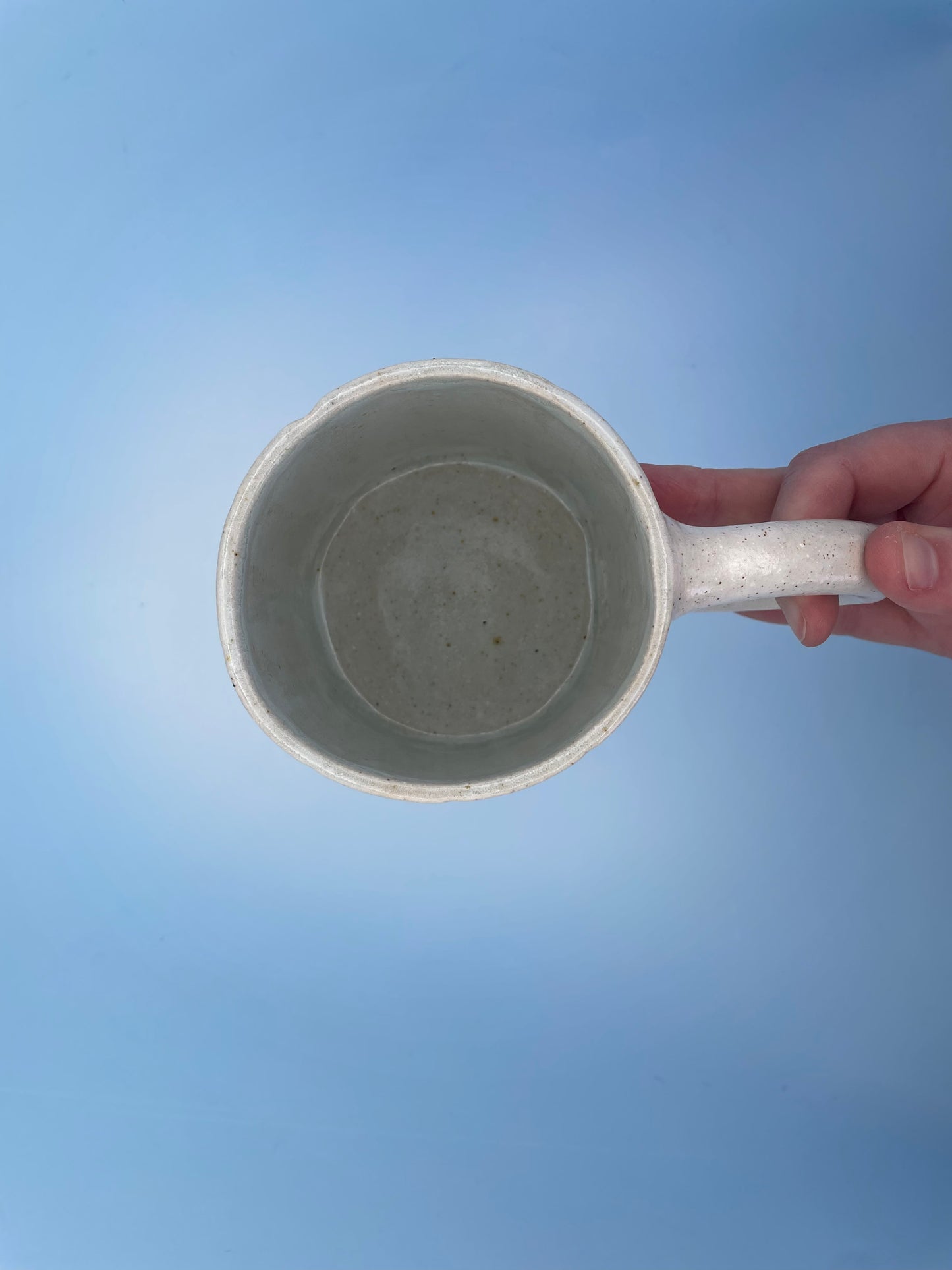 Large Carved Mug