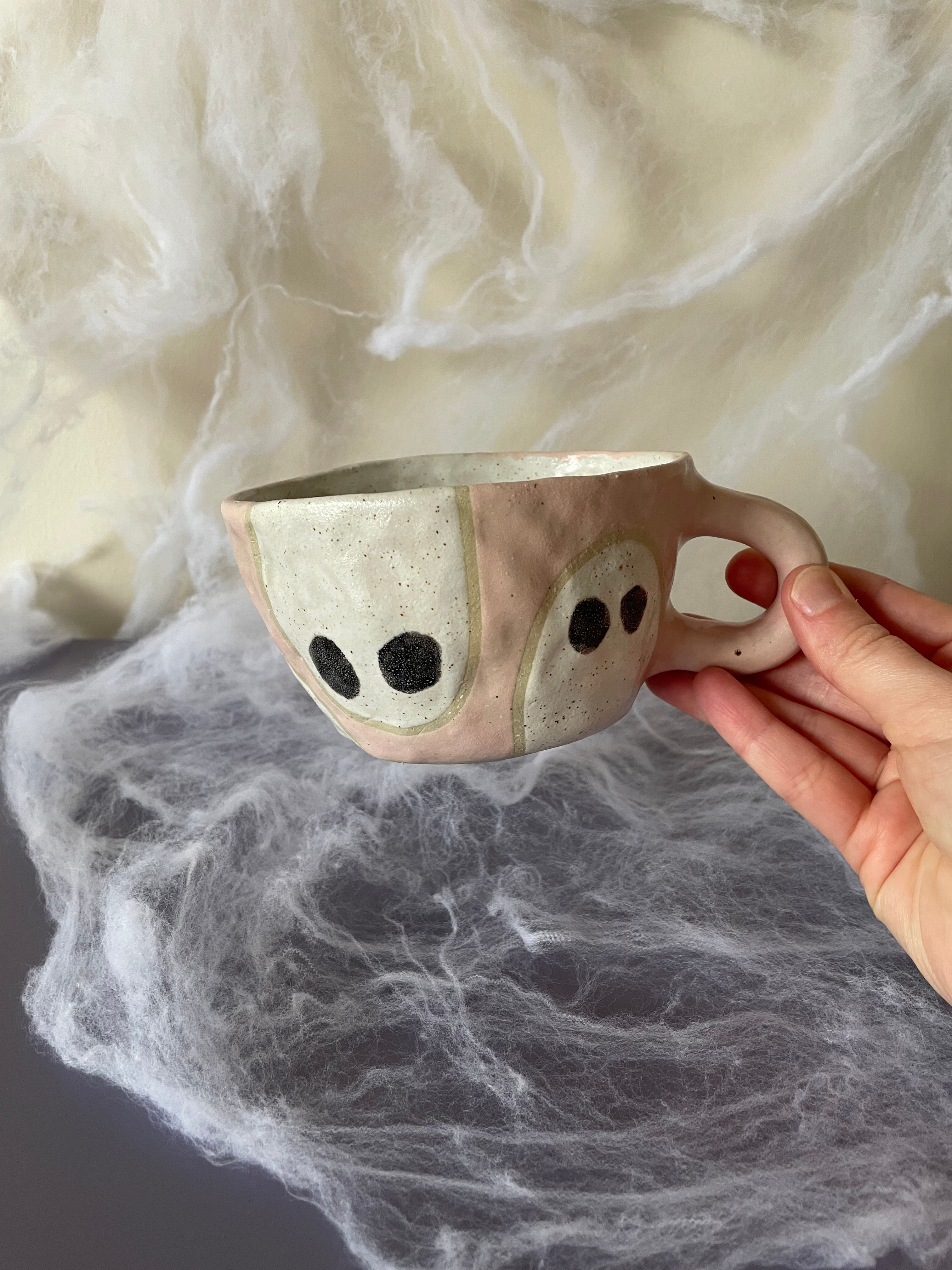 Pink Ghost Mug
