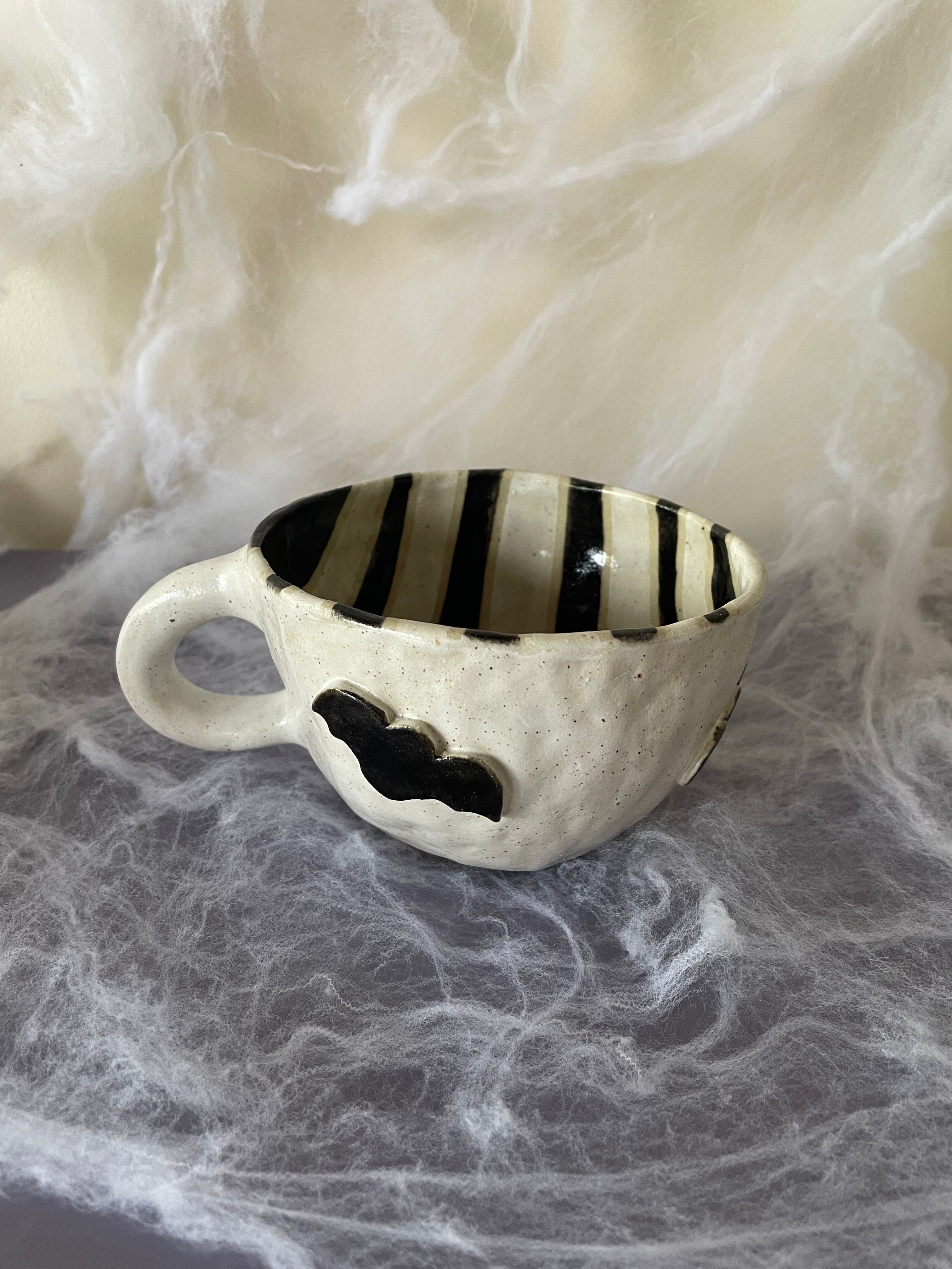 Stripey Bat Mug