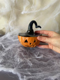 Witches Hat Pumpkin Tea Light Holder 2