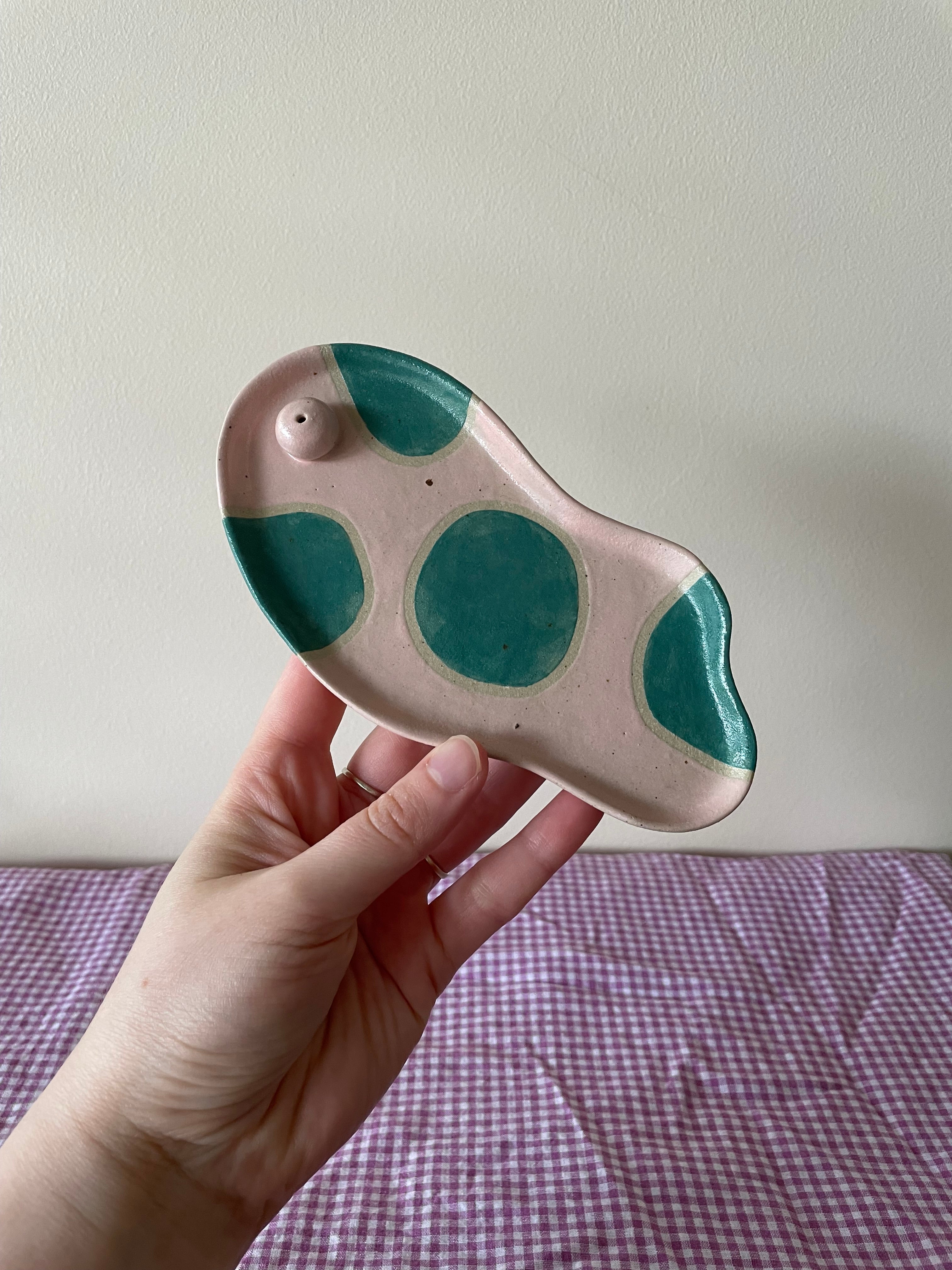 Bubblegum Spot Incense Holder