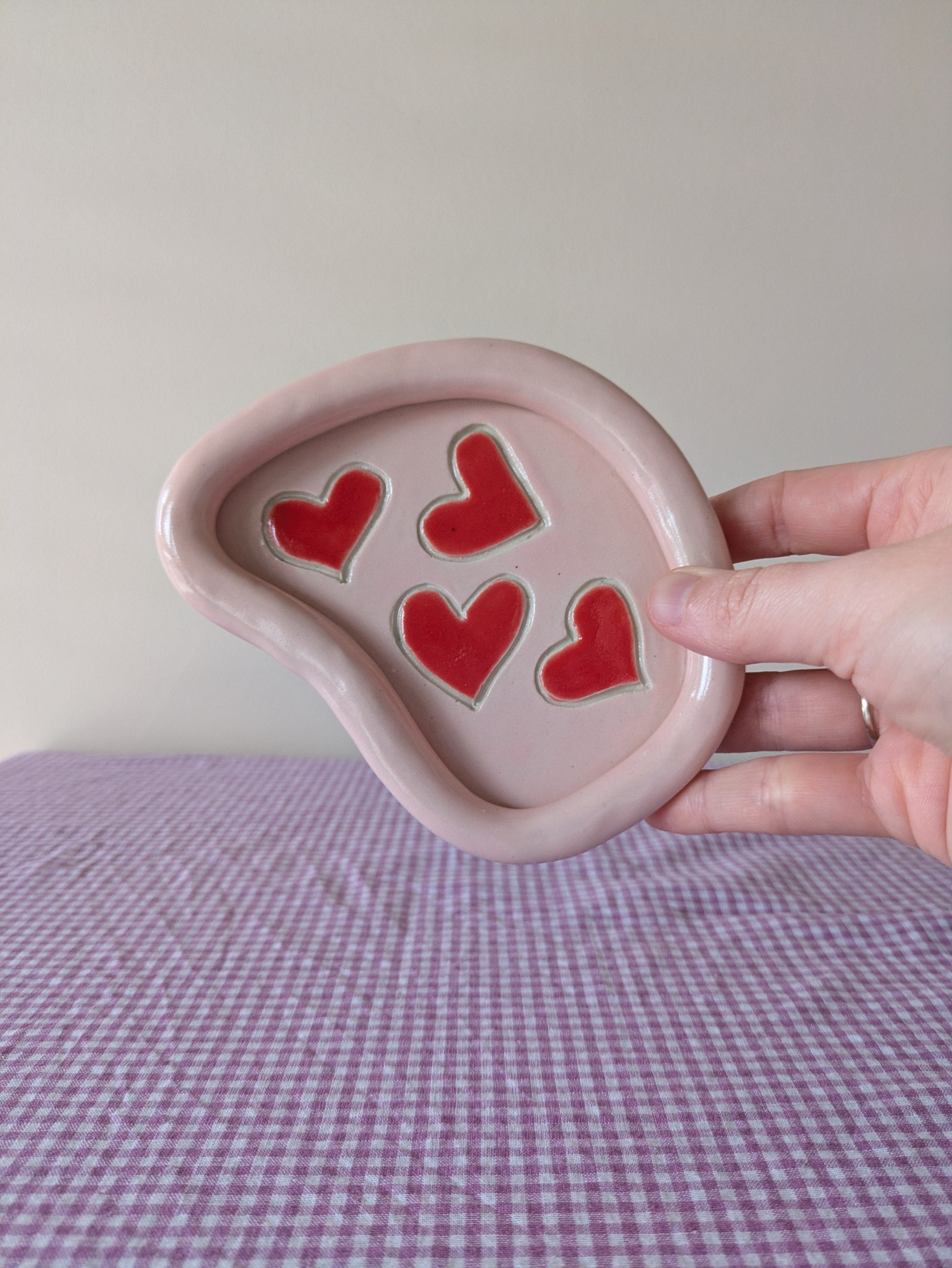 4 Hearts Bubble Tray