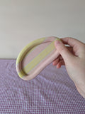 Pink Lemonade Striped Bubble Tray