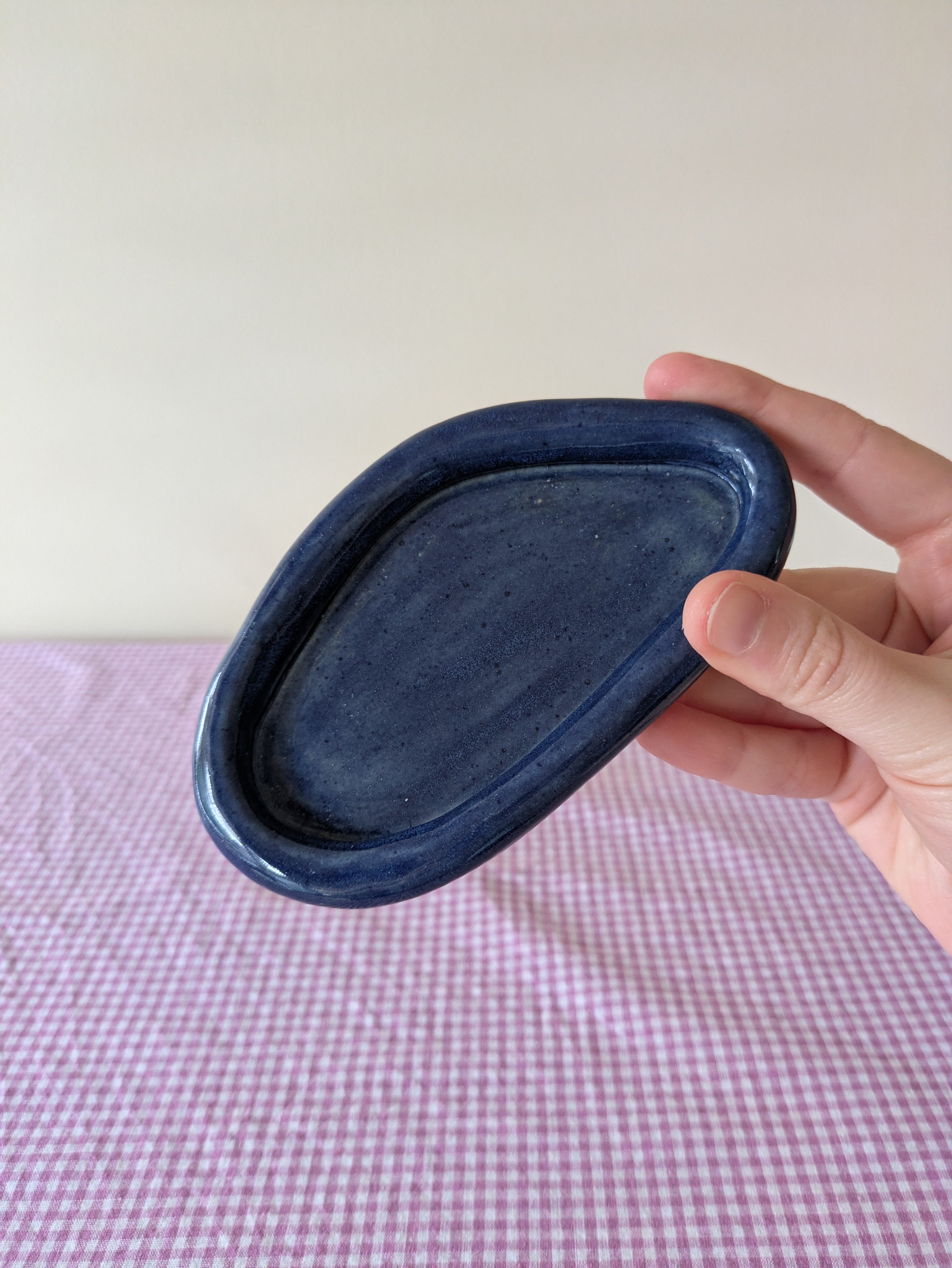 Dark Blue Bubble Tray