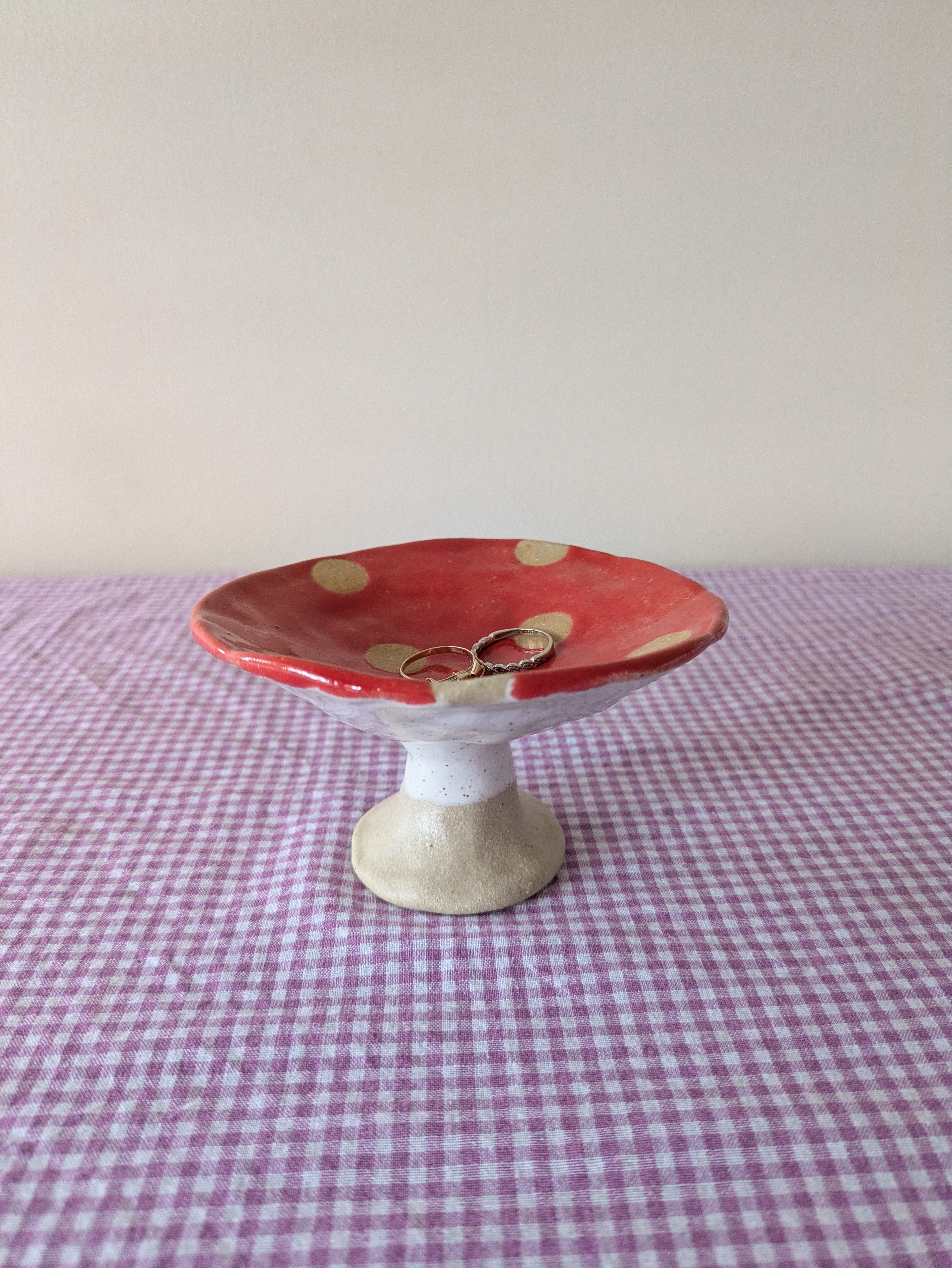 Mushroom Jewellery Tray