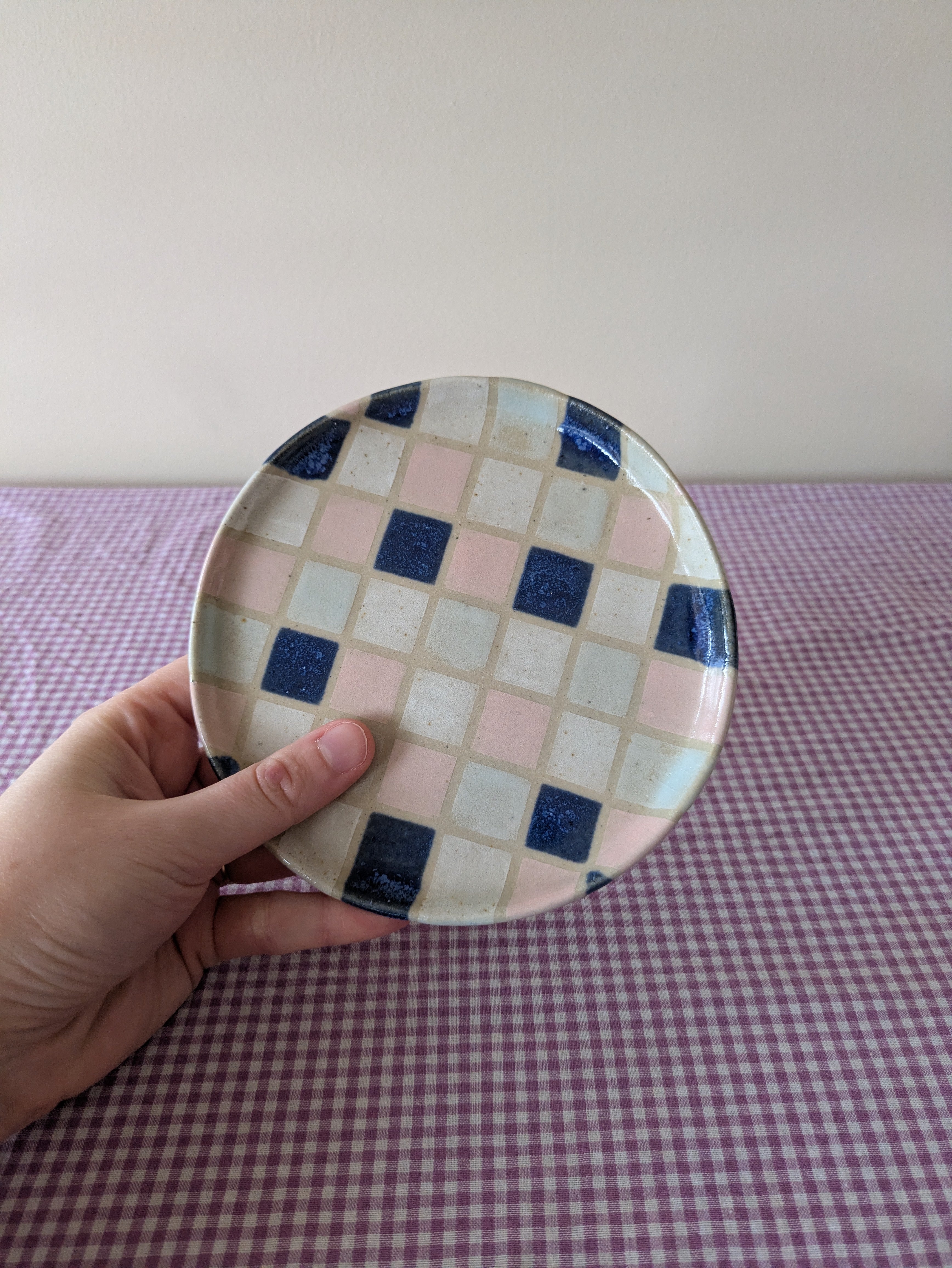 Marshmallow Tile Dessert Plate