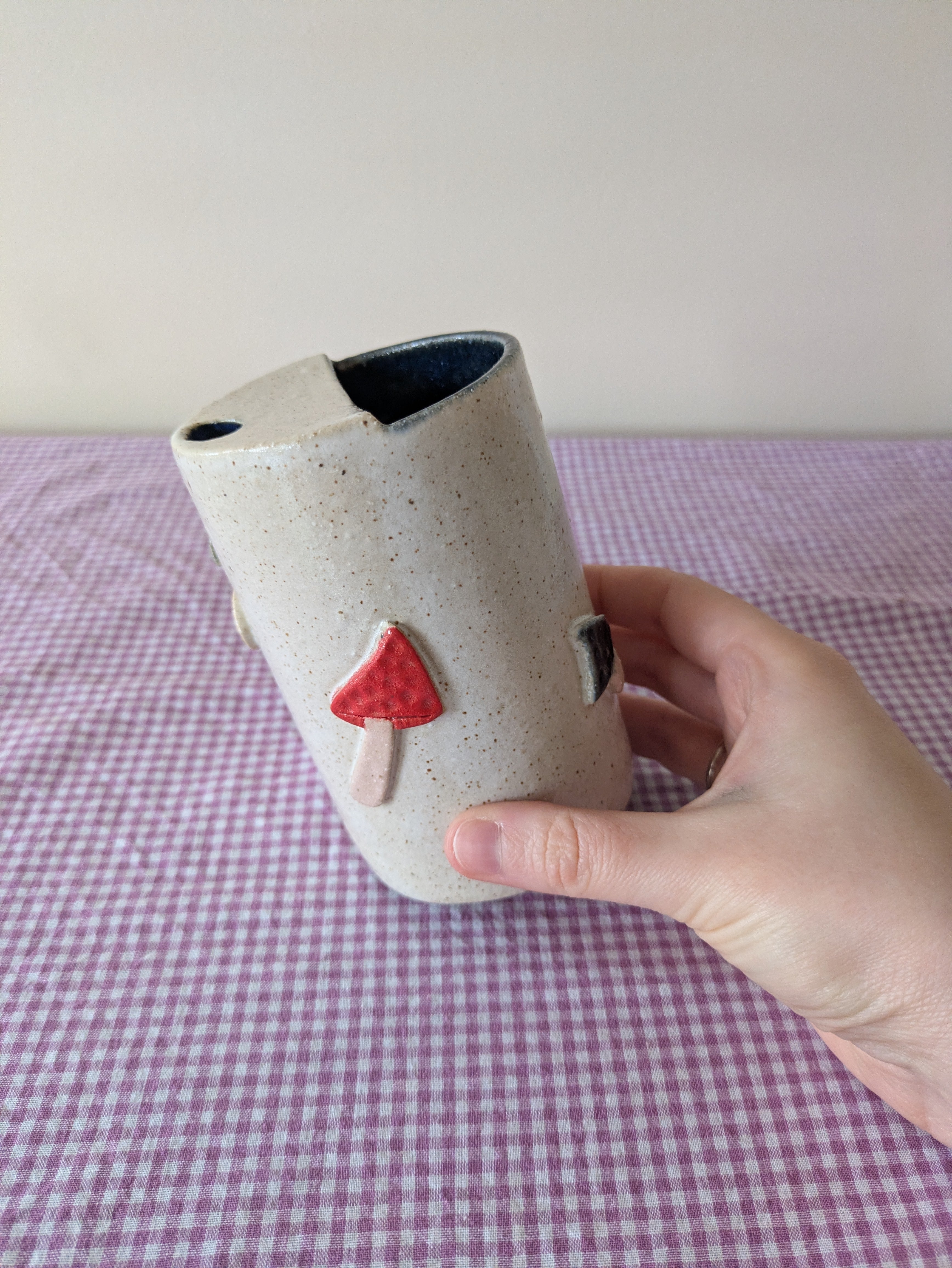 Mushroom Straw Tumbler 2
