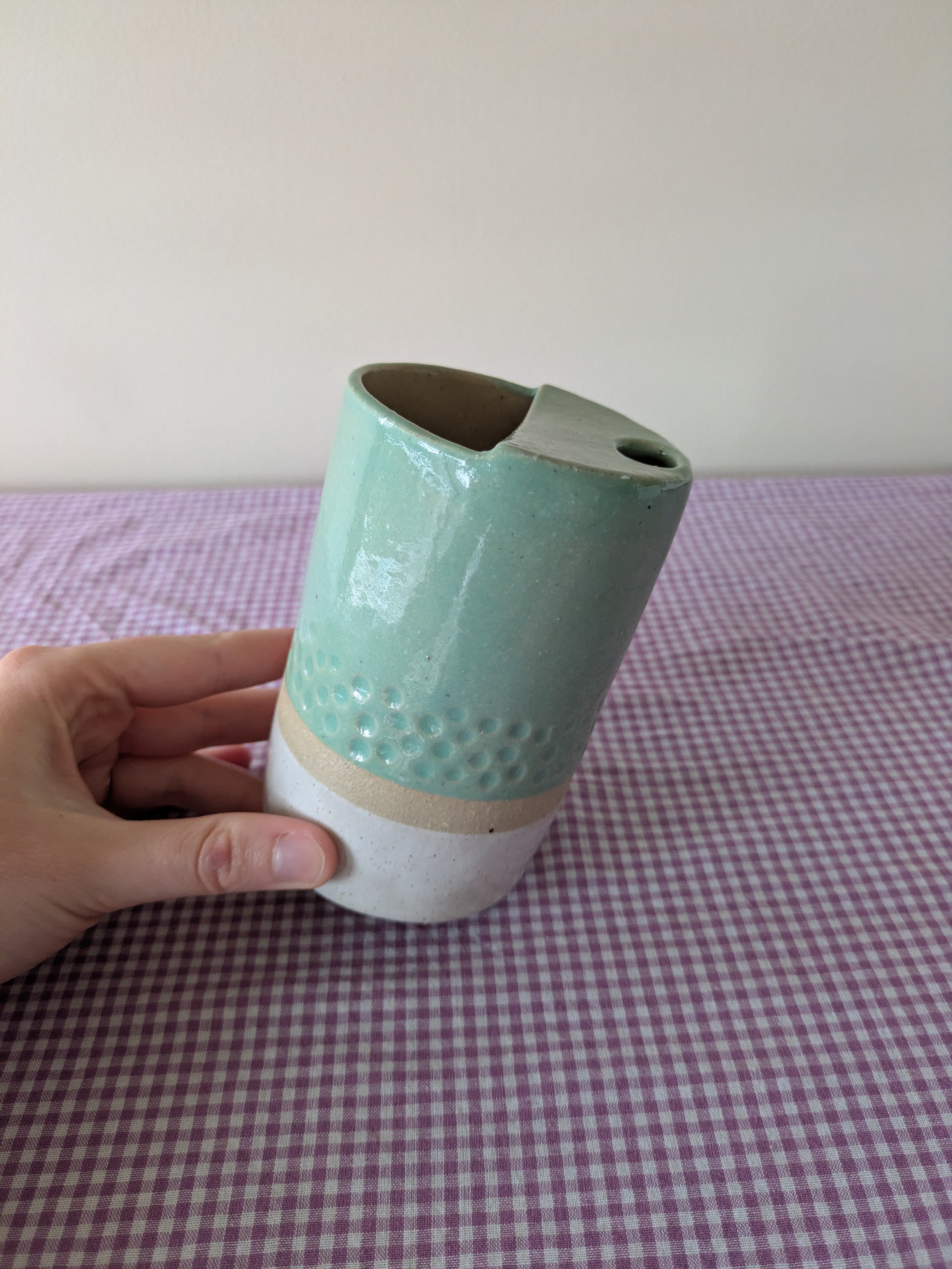 Pistachio Straw Tumbler