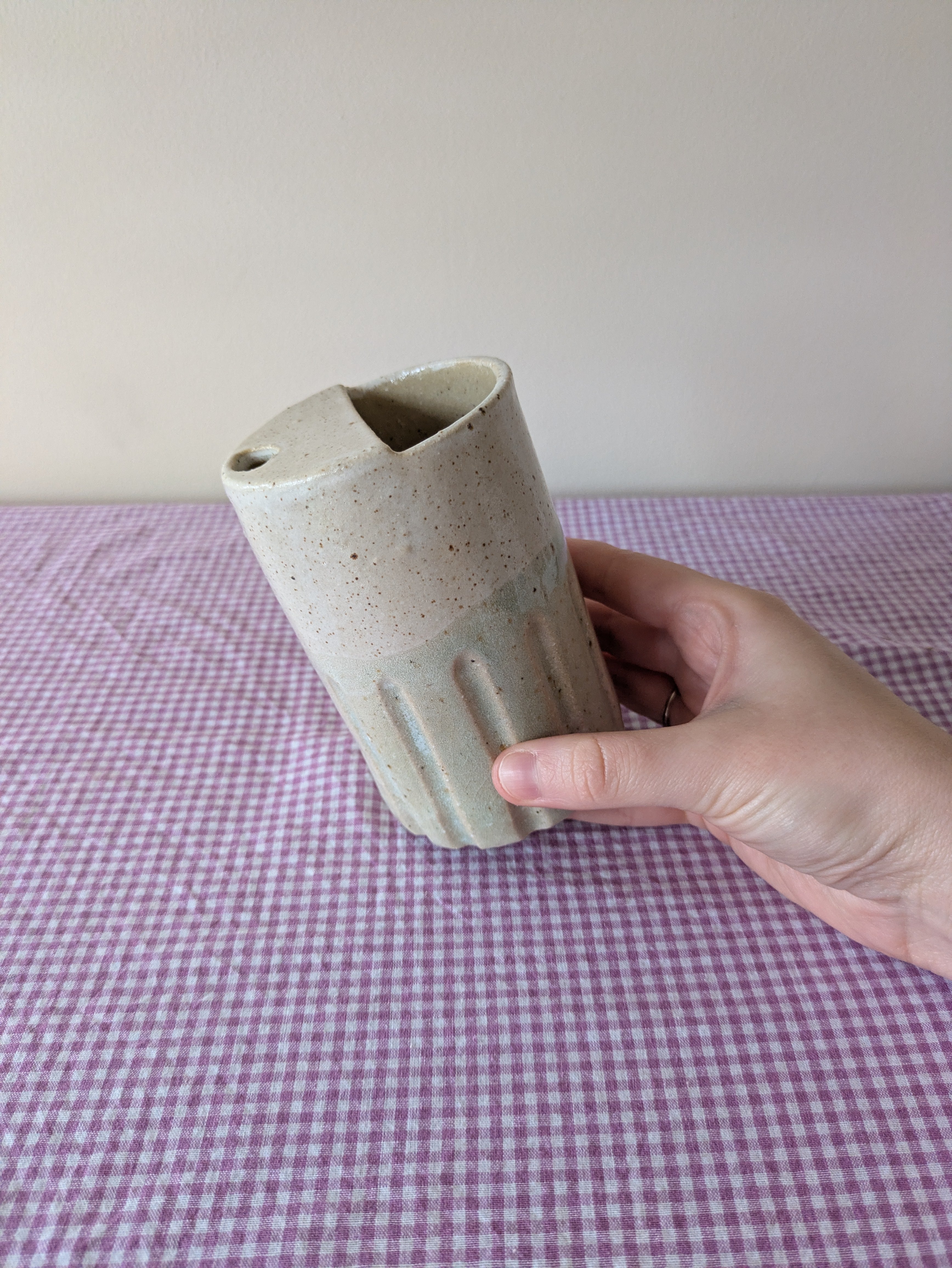 Marshmallow Straw Tumbler