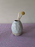 Marshmallow Round Mini Vase
