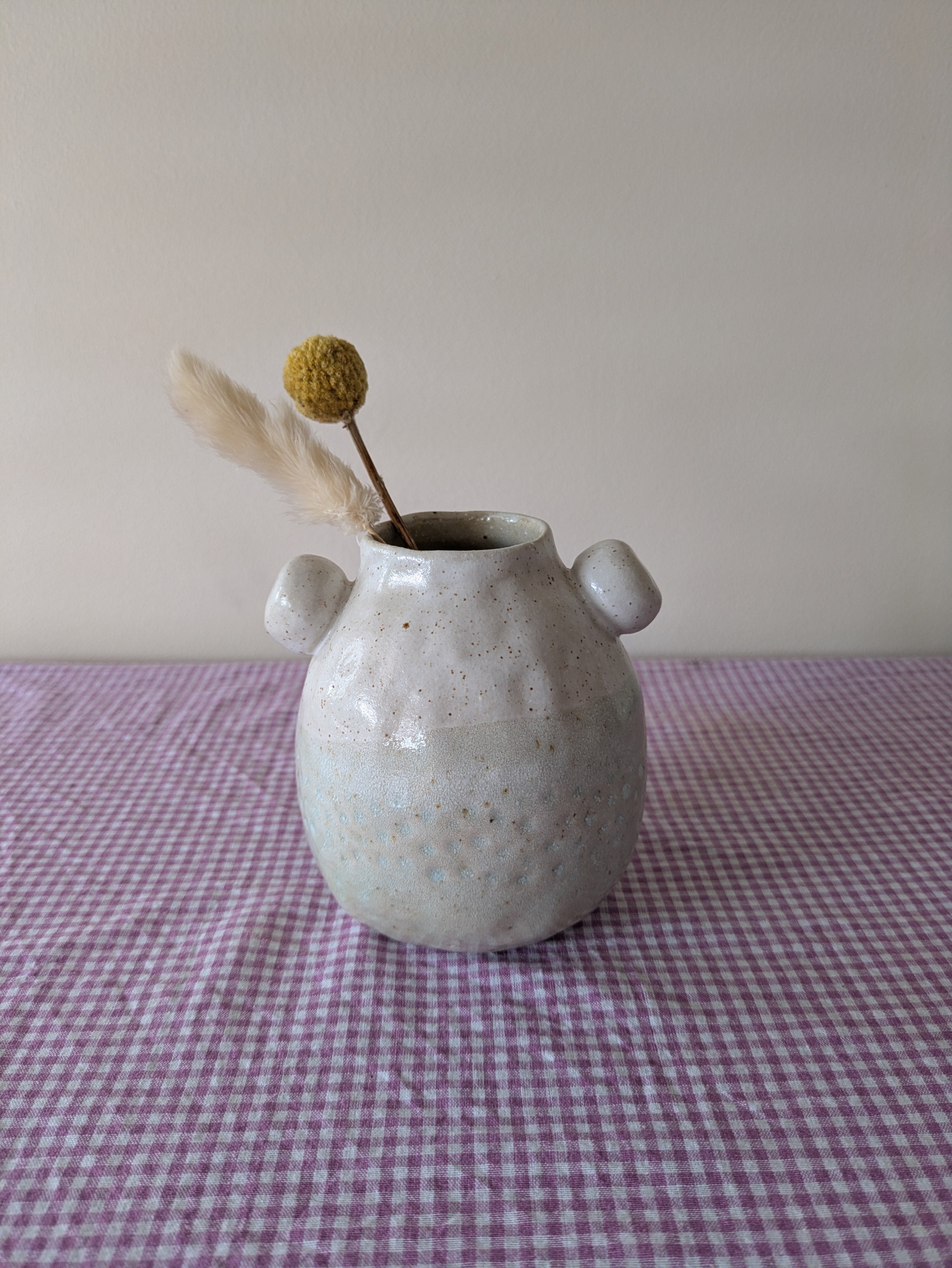 Marshmallow Small Vase